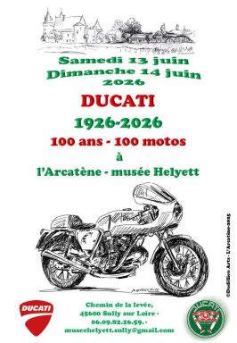 100 ans Ducati musée Helyett