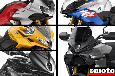 Comparatif Tracer 9 GT, Tiger Sport 800, F900XR, V100 et Turismo Veloce