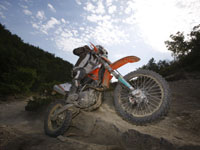 fond d'�cran KTM EXC 400