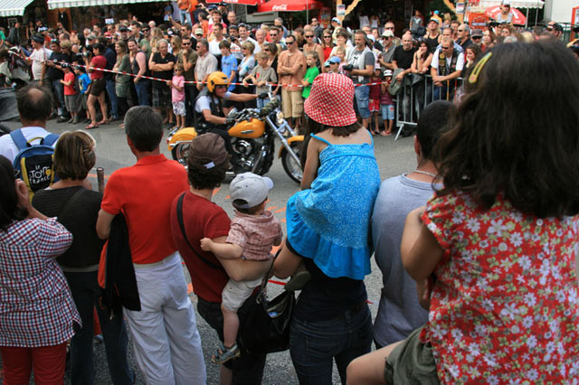 Morzine Harley Days 2011 : parade au coeur de Morzine