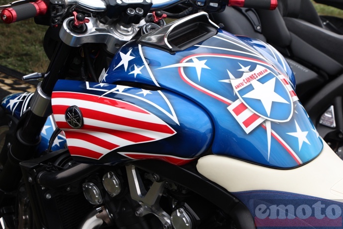 cannes moto services rend hommage aux origines americaines de la vmw1700 avec cette ameri cannes dream
