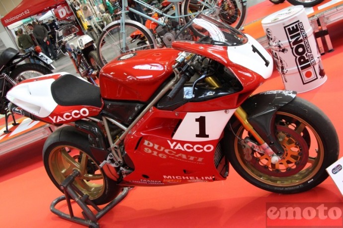 ducati 916 r championne de france superbike 1996 avec st phane chambon