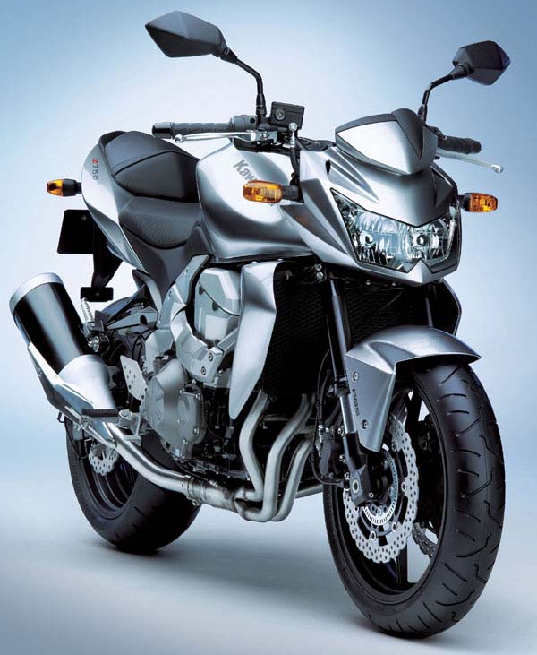 kawasaki z750 2007 grise kawasaki z750 2007 grise