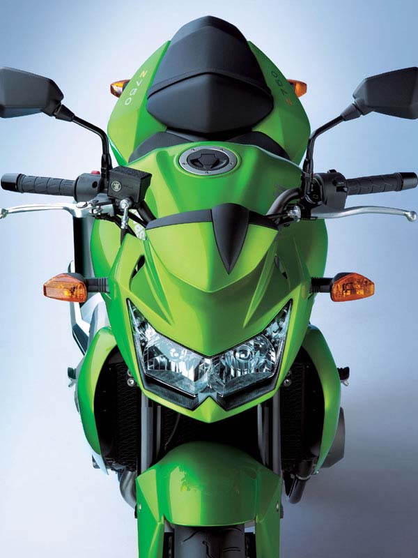 kawasaki z750 2007 verte face kawasaki z750 2007 verte face