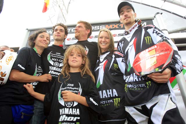 david philippaerts avec sa famille et sa girlfriend alice