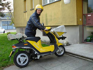 oxygen cargoscooter swiss post