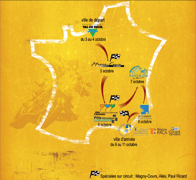 parcours du ddmt 2009