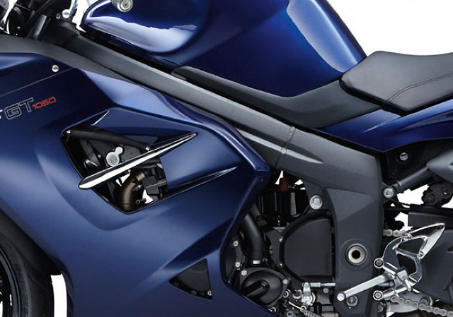 nouvelle triumph sprint 1050 gran tourer cadre
