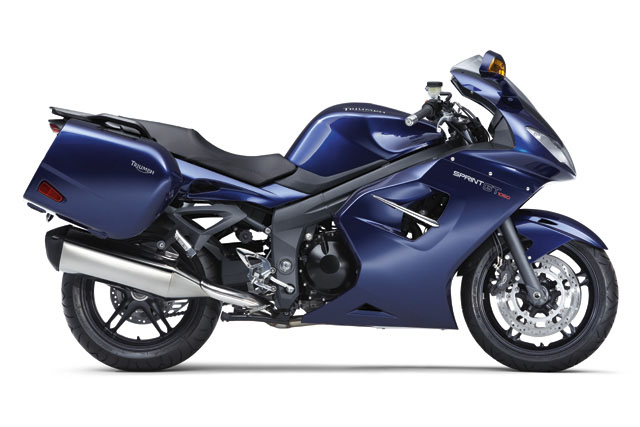 nouvelle triumph sprint 1050 gran tourer profil
