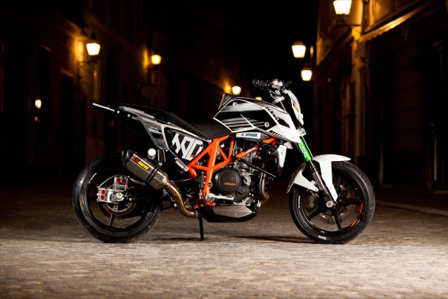 ktm duke 690 stunt profil