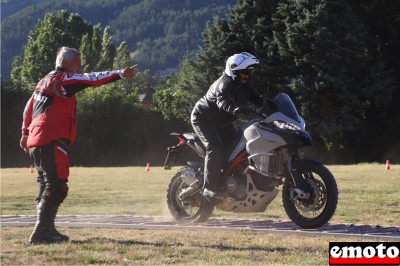 La Ducati Ride Experience DRE faisait étape à Barcelonnette