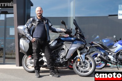 Yamaha Tracer9 GT+ de Mickaël chez YAM 45 à Orléans