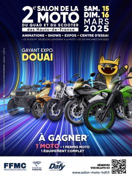 Salon de la moto du quad et du scooter des hauts de France