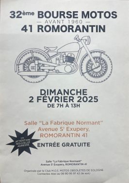 Bourse moto à Romorantin