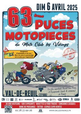 63e puces moto pièces