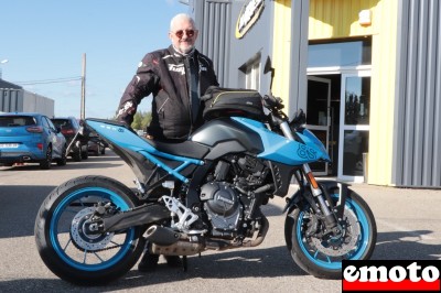 Suzuki GSX 8S de Philippe chez Suzuki Salaise sur Sanne