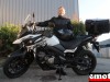 Suzuki V-Strom 650 A2 d'Eric chez Suzuki à Salaise sur Sanne