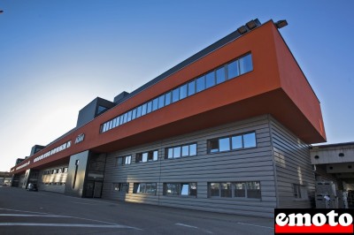 Visite de l'usine KTM à Mattighofen en Autriche