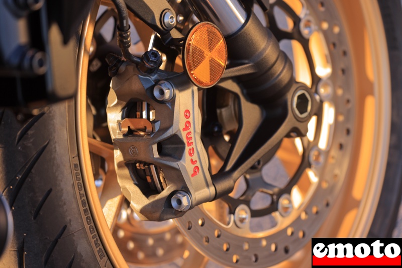 etrier brembo stylema sur la sp a la place des nissin