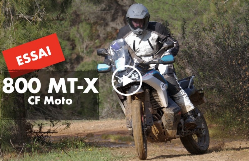 Essai vidéo CF Moto 800 MT-X, essai video cf moto 800 mt x