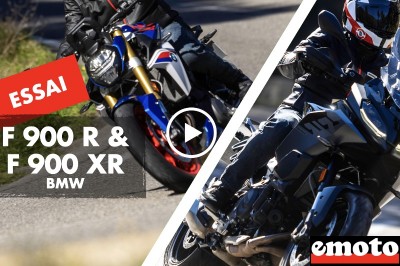 Essais vidéo BMW F 900 R et F 900 XR 2025